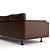 Elegant Nino Quinto Sofa 3D model small image 3