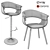 Lumisouce Vintage Mid-Century Chair 3D model small image 2
