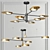 Elegant Ingel & Technum LED Chandelier 3D model small image 1