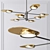 Elegant Ingel & Technum LED Chandelier 3D model small image 3