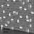 OM Gypsum 3D Panel: TETRIS LED Masterpiece! 3D model small image 2