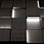 OM Gypsum 3D Panel: TETRIS LED Masterpiece! 3D model small image 3