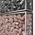 Gabion Big Rock Stone: Durable, Versatile, Textured 3D model small image 2