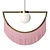 Fringe Tassel Pendant Lamp 3D model small image 2