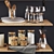 Elegant Kitchen Decor Set 3D model small image 4