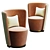 Luxury Marrakesh Armchair - Frato 3D model small image 1