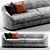 Modern Elegance: Anderson Sofa 3D model small image 1