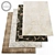 Modern Style Rugs Set with 5 Extra Textures 3D model small image 1