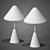 Mushroom Table Lamp: Elegant and Stylish. 3D model small image 2