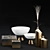 Luxury Promemoria Objects Set 3D model small image 1