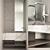 Sleek Bathroom Storage Solution 3D model small image 1