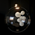 Soap Sphere Pendant: Elegant Ceiling Light 3D model small image 2