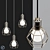 Sleek Metal Pendant Work Lamp 3D model small image 1