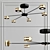 Luxury Galaxy LED Chandelier 3D model small image 1