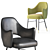 Contemporary Rigby Chair: Stylish, Versatile, and Comfortable 3D model small image 2