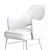 Contemporary Rigby Chair: Stylish, Versatile, and Comfortable 3D model small image 1