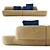 Modern Surf Sofa by Molteni & C 3D model small image 1