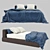 Relax in Style: Poliform Bolton Bed 3D model small image 1