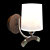 Freya Sol Modern Style Wall Sconce 3D model small image 1