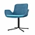 Serena Swivel Chair: Elegant Comfort 3D model small image 1