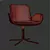 Serena Swivel Chair: Elegant Comfort 3D model small image 3