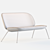 Gubi Beetle: Stylish Sofa with Metal Legs 3D model small image 3