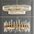 Elegant RH Marais & Haskell Chandelier 3D model small image 1