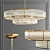 Elegant RH Marais & Haskell Chandelier 3D model small image 2
