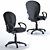 Bureaucrat Operator's Chair - CH-687AXSN 3D model small image 1