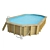 Natural Wood Oasis Swimming Pool 3D model small image 1