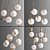 Sleek Ceiling Light Set 36 3D model small image 1