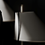 Elegant Aluminum Brass Table Lamp 3D model small image 3