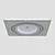 Crystal Lux Modern Pendant - CLT 002C1 BL 3D model small image 2