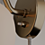 Elegant Louis Poulsen Wall Sconce 3D model small image 3