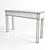 Elegant Silver TANNI Console 3D model small image 1