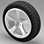 Title: Chromium Wheel Set 3D model small image 1