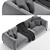 GERMAIN Contemporary Sofa by Ditre Italia 3D model small image 2