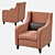 Domingo Contract st 104 - Elegant and Versatile Chair 3D model small image 2