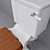 Imperial Redcliffe Close-Coupled Toilet 3D model small image 2