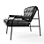 Modern Lounge Chair - Campbell 3D model small image 2