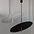 Luxury Glow: iCone Luce Lua 60 Pendant 3D model small image 1