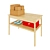 Sleek Bamboo Bench | IKEA Nordkisa 3D model small image 2