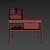 Sleek Bamboo Bench | IKEA Nordkisa 3D model small image 3