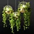 Plant-Lit Pendants | Radiant Greenery 3D model small image 1
