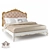 Laura Romano Bed: Handcrafted Design & Italian Materials 3D model small image 1