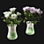 Elegant Roses Bouquet 3D model small image 1