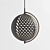 Modern Metal Pendant: Oblure Mondo 3D model small image 2