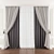 Revamped Curtain Design 3D model small image 1