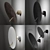 Elegant Lua Wall Sconce: Illuminating Style 3D model small image 3