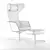 Sophisticated Tarry Armchair: Timeless Elegance 3D model small image 2